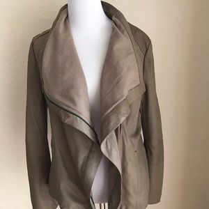 ***only $49**** Elie Tahari Leather Jacket.
